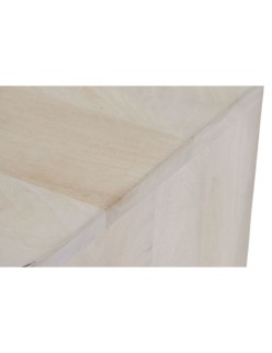 TV furniture Home ESPRIT White Mango wood 140 x 40 x 58 cm