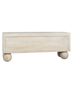 Mobile TV Home ESPRIT Bianco Legno di mango 140 x 40 x 58 cm