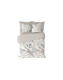Juego de funda nórdica Pierre Cardin Nestor Marrón Cama de 90 3 Piezas