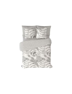 Set di copripiumino Pierre Cardin Nestor Grigio Singolo 3 Pezzi