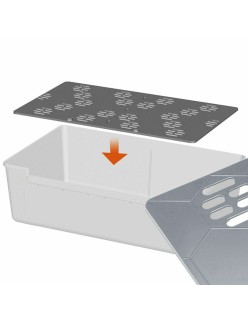 Cage de Transport Ferplast Atlas Car 100 Scenic Noir Plastique (Reconditionné A)