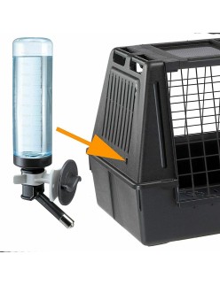 Cage de Transport Ferplast Atlas Car 100 Scenic Noir Plastique (Reconditionné A)