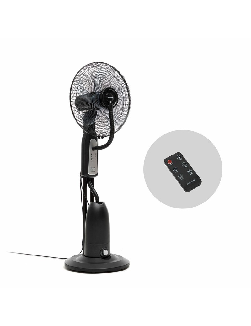 Standventilador und -vernebler mit Fernbedienung InnovaGoods Schwarz 90 W 2,8 L (Restauriert B)