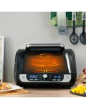 Friteuse à Air avec Gril, Accessoires et Livre de Recettes InnovaGoods 3400 W Noir 6 L (Reconditionné A)