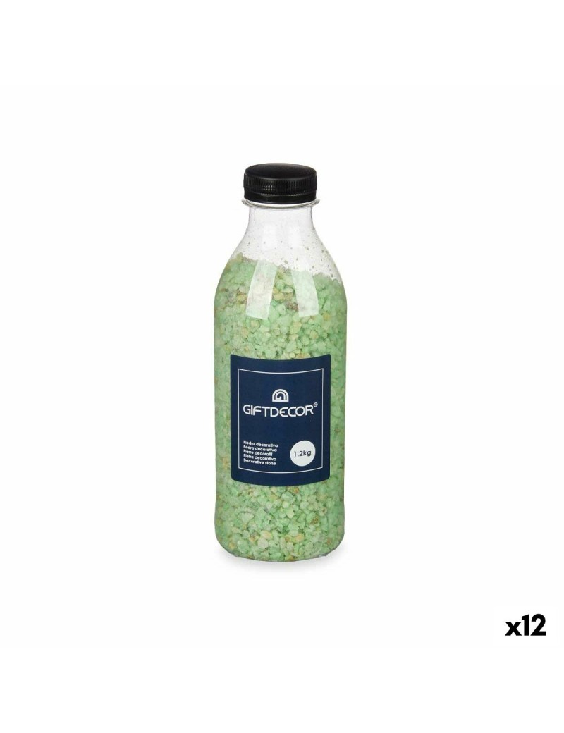 Pedras Decorativas Mármore Verde 1,2 kg (12 Unidades)