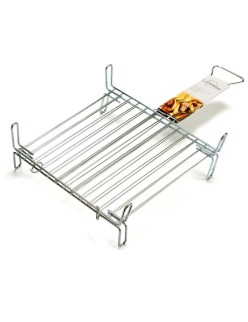 Grelhador Duplo 35 x 35 cm Aço zincado (5 Unidades)