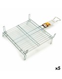 Grelhador Duplo 45 x 45 cm Aço zincado (5 Unidades)
