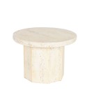 Mesa de Apoio Pequena Home ESPRIT Bege Magnésio 60 x 60 x 41,9 cm