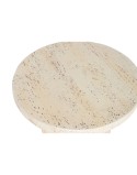 Mesa de Apoio Pequena Home ESPRIT Bege Magnésio 60 x 60 x 41,9 cm