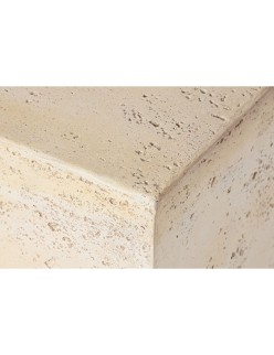 Petite Table d'Appoint Home ESPRIT Beige Magnésium 40 x 40 x 40 cm