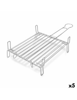 Grelhador Duplo 30 x 30 cm Aço zincado (5 Unidades)