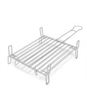 Grill Double 30 x 30 cm Verzinkter Stahl (5 Stück)