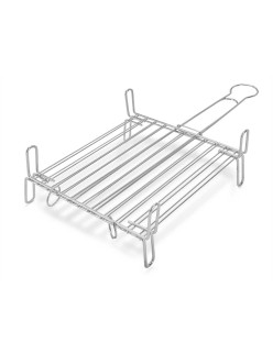 Grelhador Duplo 30 x 30 cm Aço zincado (5 Unidades)