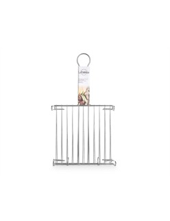 Grill Double 30 x 30 cm Verzinkter Stahl (5 Stück)