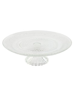 Flat Plate Home ESPRIT Transparent Crystal 29 x 29 x 9,2 cm