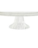 Flat Plate Home ESPRIT Transparent Crystal 33 x 33 x 9,4 cm