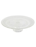Flat Plate Home ESPRIT Transparent Crystal 33 x 33 x 9,4 cm