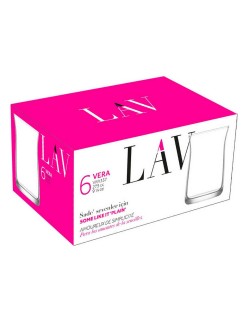 Set de Verres LAV Vera 275 ml 6 Pièces