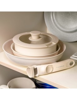 Bratpfannen-Set mit abnehmbarem Griff und Deckel Passet InnovaGoods 5 Stücke