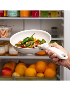 Conjunto de Frigideiras com Cabo Amovível e Tampa Passet InnovaGoods 5 Peças