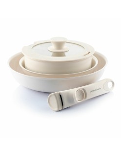 Bratpfannen-Set mit abnehmbarem Griff und Deckel Passet InnovaGoods 5 Stücke