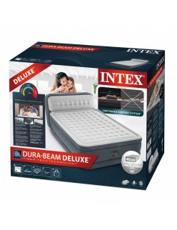 Inflatable Mattress Intex Beam Deluxe Ultra Plush 152 x 46 x 236 cm