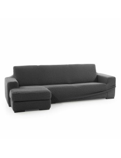 Capa para chaise longue de braço curto esquerdo Sofaskins Cinzento escuro (Recondicionado A)