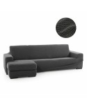 Capa para chaise longue de braço curto esquerdo Sofaskins Cinzento escuro (Recondicionado A)
