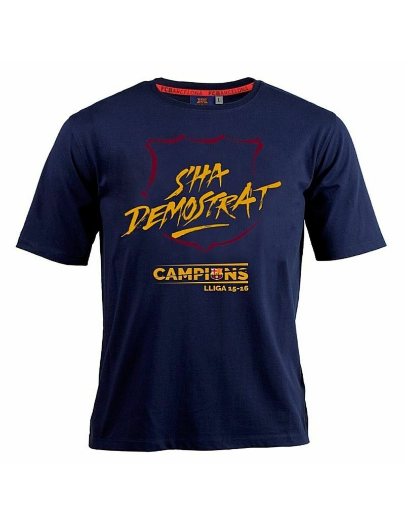 Maglia da Calcio a Maniche Corte Uomo F.C. Barcelona S'ha Demostrat 15/16