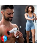 Hot and Cold Muscle Massager Gun Hokgun InnovaGoods White/Black (Refurbished B)
