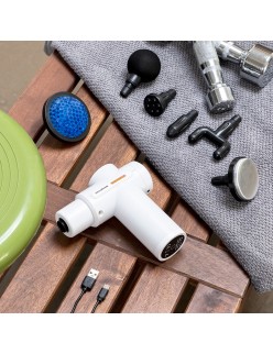 Hot and Cold Muscle Massager Gun Hokgun InnovaGoods White/Black (Refurbished B)