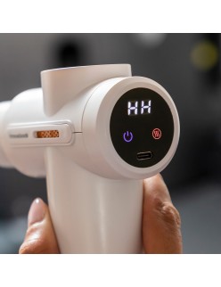 Hot and Cold Muscle Massager Gun Hokgun InnovaGoods White/Black (Refurbished B)