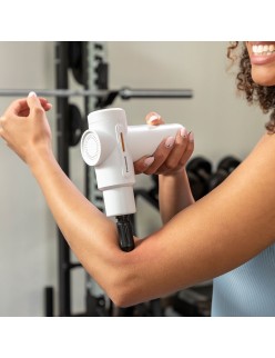 Hot and Cold Muscle Massager Gun Hokgun InnovaGoods White/Black (Refurbished B)