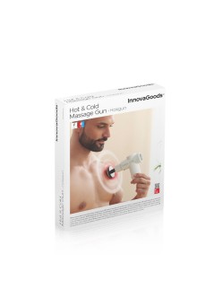 Pistola de Massagem Muscular com Frio e Calor Hokgun InnovaGoods Branco/Preto (Recondicionado B)