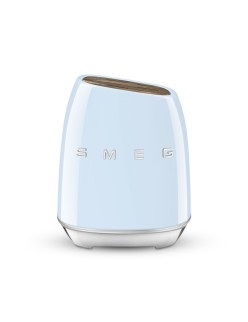 Set of Kitchen Knives and Stand Smeg KBSF02PB Blue Stainless steel