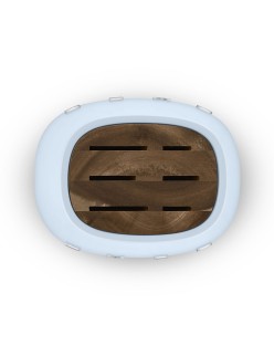 Juego de Cuchillos de Cocina y Soporte Smeg KBSF02PB Azul Acero Inoxidable