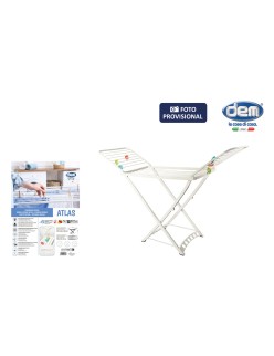 Tendedero Plegable Inde Atlas Blanco 172 x 220 x 50,5 cm