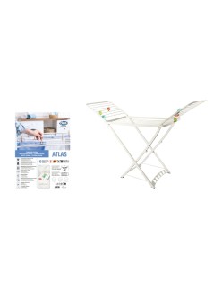 Tendedero Plegable Inde Atlas Blanco 172 x 220 x 50,5 cm