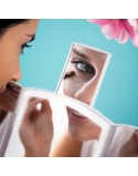 3-In-1 Folding LED Mirror with Make-up Organiser Panomir InnovaGoods Table-top stand (Refurbished C)