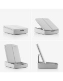 3-In-1 Folding LED Mirror with Make-up Organiser Panomir InnovaGoods Table-top stand (Refurbished C)