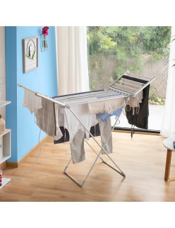Estendal Elétrico Suspenso com Abas Drywing InnovaGoods   230 W 20 Barras Plástico (Recondicionado B)