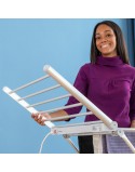 Folding Electric Drying Rack with Wings Drywing InnovaGoods   230 W 20 Bars Plastic (Refurbished B)
