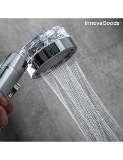 Chuveiro Ecológico com Hélice de Pressão e Filtro Purificador InnovaGoods HELIWER Multicolor Aço inoxidável (Recondicionado A)
