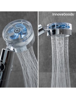 Chuveiro Ecológico com Hélice de Pressão e Filtro Purificador InnovaGoods HELIWER Multicolor Aço inoxidável (Recondicionado A)