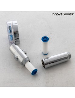 Chuveiro Ecológico com Hélice de Pressão e Filtro Purificador InnovaGoods HELIWER Multicolor Aço inoxidável (Recondicionado A)