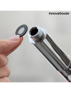 Chuveiro Ecológico com Hélice de Pressão e Filtro Purificador InnovaGoods HELIWER Multicolor Aço inoxidável (Recondicionado A)
