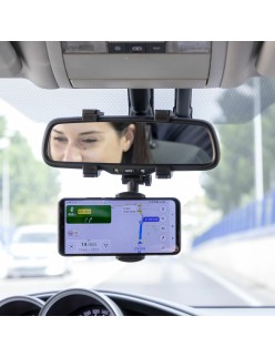 Smartphone Holder for Rearview Mirror Stropp InnovaGoods (Refurbished A)