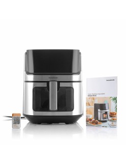 Air Fryer InnovaGoods Window Black 1700 W 6,5 L Stainless steel (Refurbished A)
