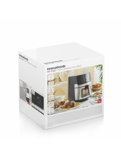 Friteuse à Air InnovaGoods Window Noir 1700 W 6,5 L Acier inoxydable (Reconditionné A)