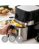 Air Fryer InnovaGoods Window Black 1700 W 6,5 L Stainless steel (Refurbished A)